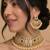 Ivory pearl bridal maang tikka set