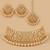 Ivory pearl bridal maang tikka set