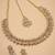 Minimal radiance necklace set
