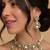 Crystal teardrop bridal set