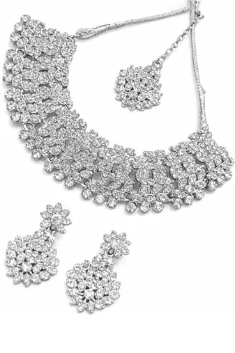 Radiance bridal maang tikka set