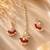 Indian bollywood gold plated kundan choker bridal necklace earrings jewelry set
