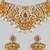 Indian bollywood gold plated kundan choker bridal necklace earrings jewelry set