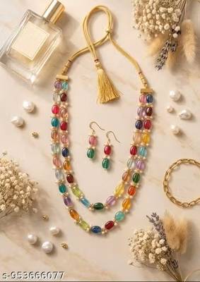 Indian bollywood gold plated kundan choker bridal necklace earrings jewelry set 2