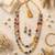 Indian bollywood gold plated kundan choker bridal necklace earrings jewelry set