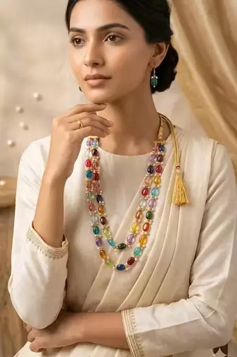 Indian bollywood gold plated kundan choker bridal necklace earrings jewelry set