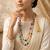 Indian bollywood gold plated kundan choker bridal necklace earrings jewelry set
