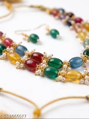 Indian bollywood gold plated kundan choker bridal necklace earrings jewelry set 4