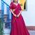 Rani Pink Embroidered Silk Traditional Lehenga Choli With Dupatta