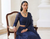 Blue Butterfly Net fabric with Embroidered, Resham, Sequence, Thread work Lehengas For Your Wedding Look