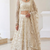 Off White Butterfly Net fabric with Embroidered, Resham, Sequence, Thread work Lehengas For Your Wedding Look