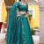Teal Green Silk Event Wear Lehenga With Sequins Blouse