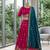 rani pink silk blend embroidered Wedding lehenga choli