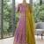 lavender silk blend embroidered Wedding lehenga choli