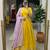 lavender silk blend embroidered Wedding lehenga choli