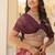 rani pink silk blend printed Navratri lehenga choli