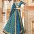 blue art silk embroidered Wedding lehenga choli