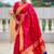 ranipink soft paithani style silk blend with meenakari border and lord ganesha pallu saree