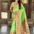 perrot soft paithani style silk blend with zari weaving meenakari saree with blouse