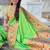 perrot soft paithani style silk blend with zari weaving meenakari saree with blouse