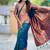 teal soft paithani style silk blend with zari weaving meenakari saree with blouse