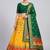 yellow silk blend woven traditional lehenga-choli