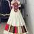 white rayon printed traditional lehenga-choli