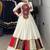 white rayon printed traditional lehenga-choli