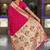ranipink soft paithani style silk blend with zari weaving meenakari saree with blouse