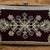 Wine wedding special sequence work suit set with purse
