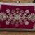Pink wedding special sequence work suit set with purse