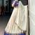 Off White Sequins Silk Festive Wear Lehenga Choli