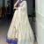 Off White Sequins Silk Festive Wear Lehenga Choli