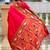 gajari soft paithani style silk blend with zari weaving meenakari saree with blouse