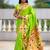 perrot soft paithani style silk blend with zari weaving meenakari saree with blouse