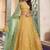 Yellow Thread Work Silk Haldi Wear Lehenga Choli With Dupatta