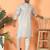 ethnic cotton silk embroidered thread work cream kurta