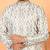 ethnic cotton silk embroidered thread work cream kurta