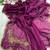 Purple Color hand cutdana khatli Work Silk Blend Saree