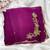 Purple Color hand cutdana khatli Work Silk Blend Saree