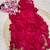 Rani Pink Color hand cutdana khatli Work Silk Blend Saree