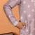 silk jacquard embroidered woven design mauve kurta