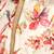 cotton silk floral printed anchor neck work cream kurta