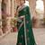 women's silk with zari embroidery party wear saree