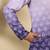 ombre printed mandarin collar straight mauve kurta 