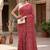 women's georgette digital printed full crushed exclusive saree
