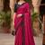 women's rangoli silk blend saree with detachable sleeve fancy saree