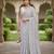 women's georgette digital printed full crushed exclusive saree