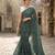 women's georgette digital printed full crushed exclusive saree