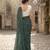 women's georgette digital printed full crushed exclusive saree